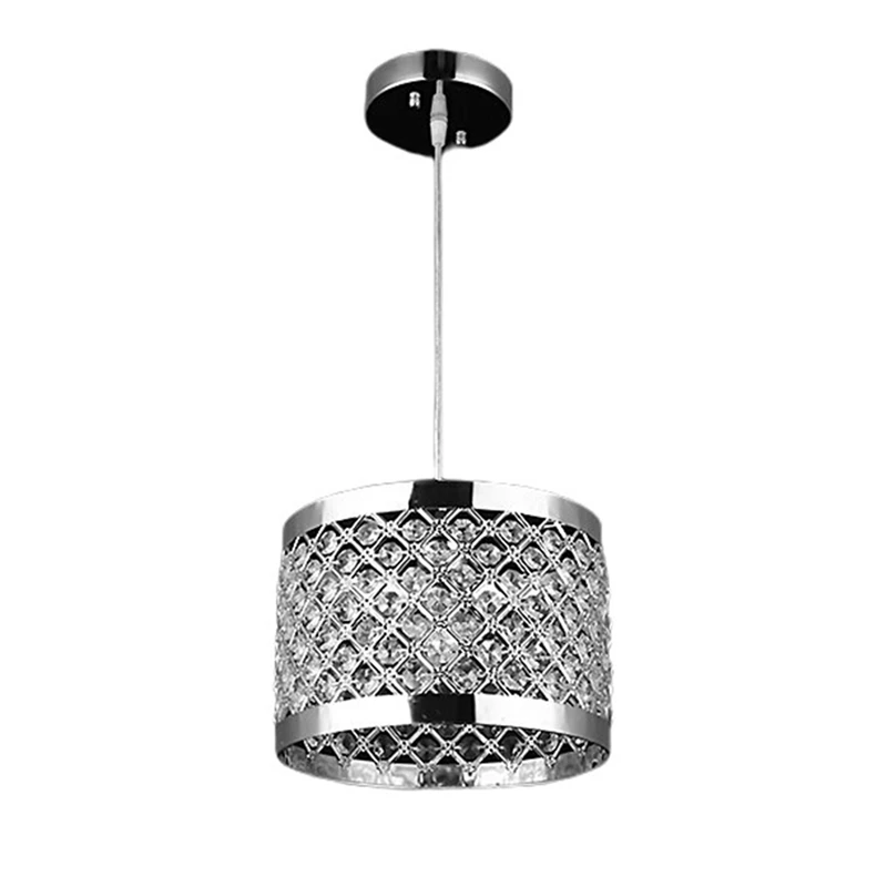 

Modern Crystal Small Round Ceiling Chandelier For Corridor Aisle Balcony Bedroom Living Room LED Home Indoor