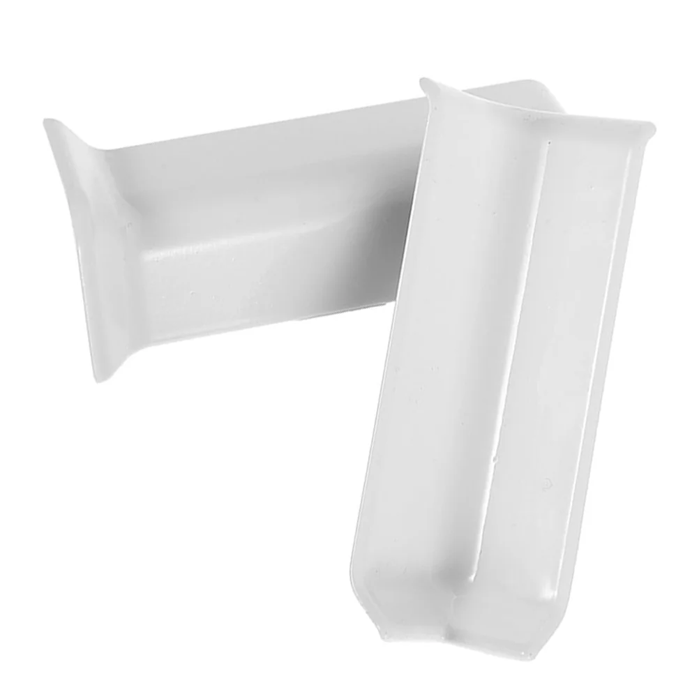 2 pçs placa de guarda canto fácil instalar protetores borda parede para sala estar quarto piso borda guarnição contador canto guardas