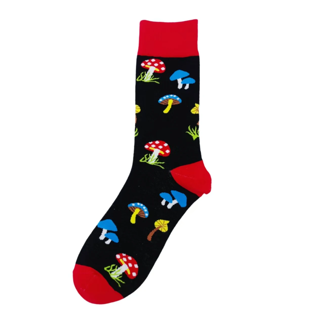 Farbige kleine Pilzröhrensocken