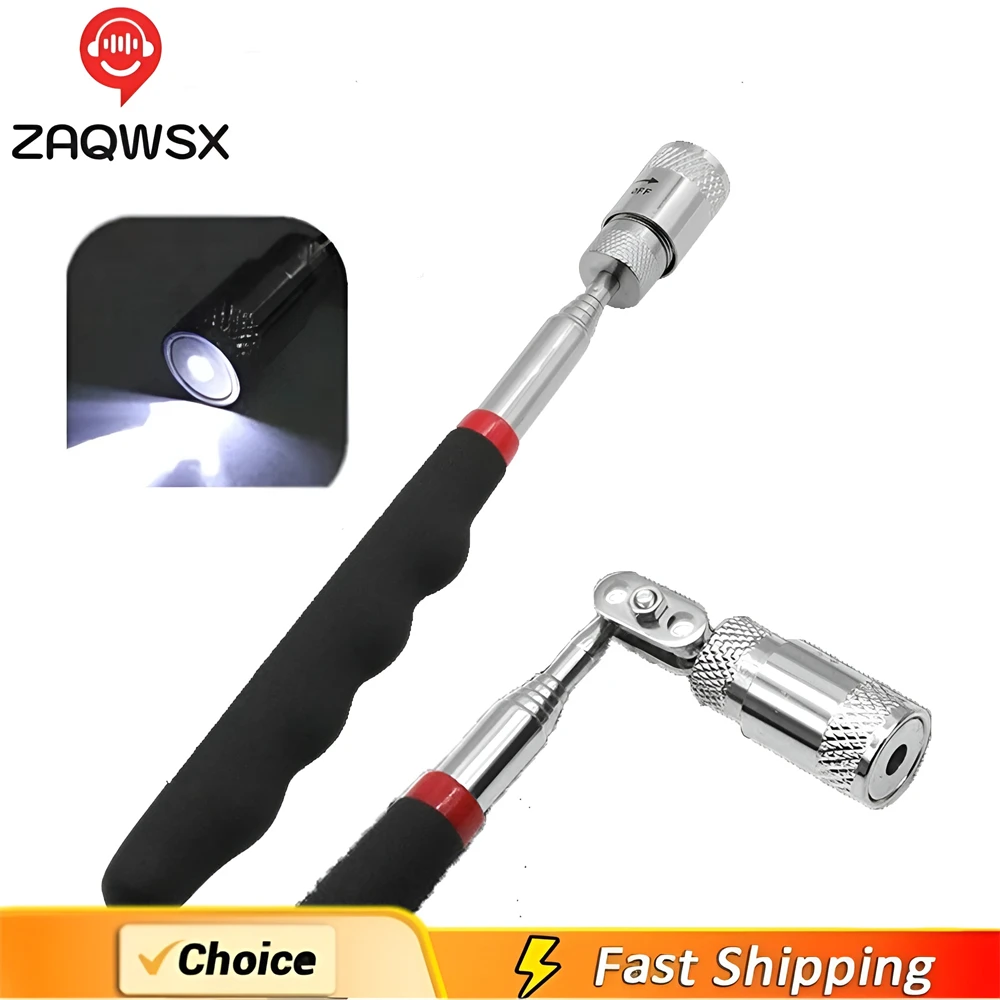 1Pc Mini Portable Telescopic Magnetic Magnet Pen Handy Tool Capacity for Picking Up Nut Bolt Extendable Pickup Rod Stick