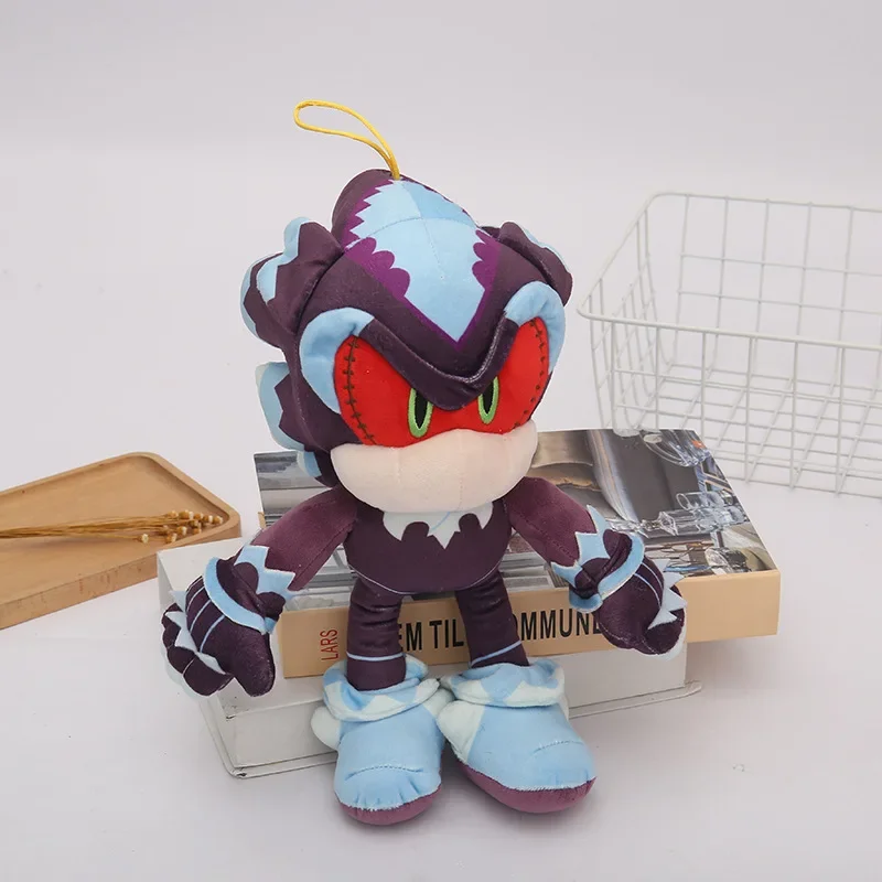 Nuevo Peluche de Super Sonic Mephiles de 30 cm, Muñeco de Anime Japonés, Muñeco de Erizo de Dibujos Animados, Regalo para Niños