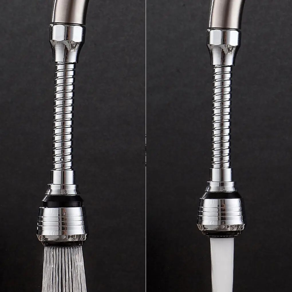 Grifos de plástico para cocina y baño, extensor de grifo ajustable giratorio, válvula de derrame, filtro de ducha, ahorro de agua