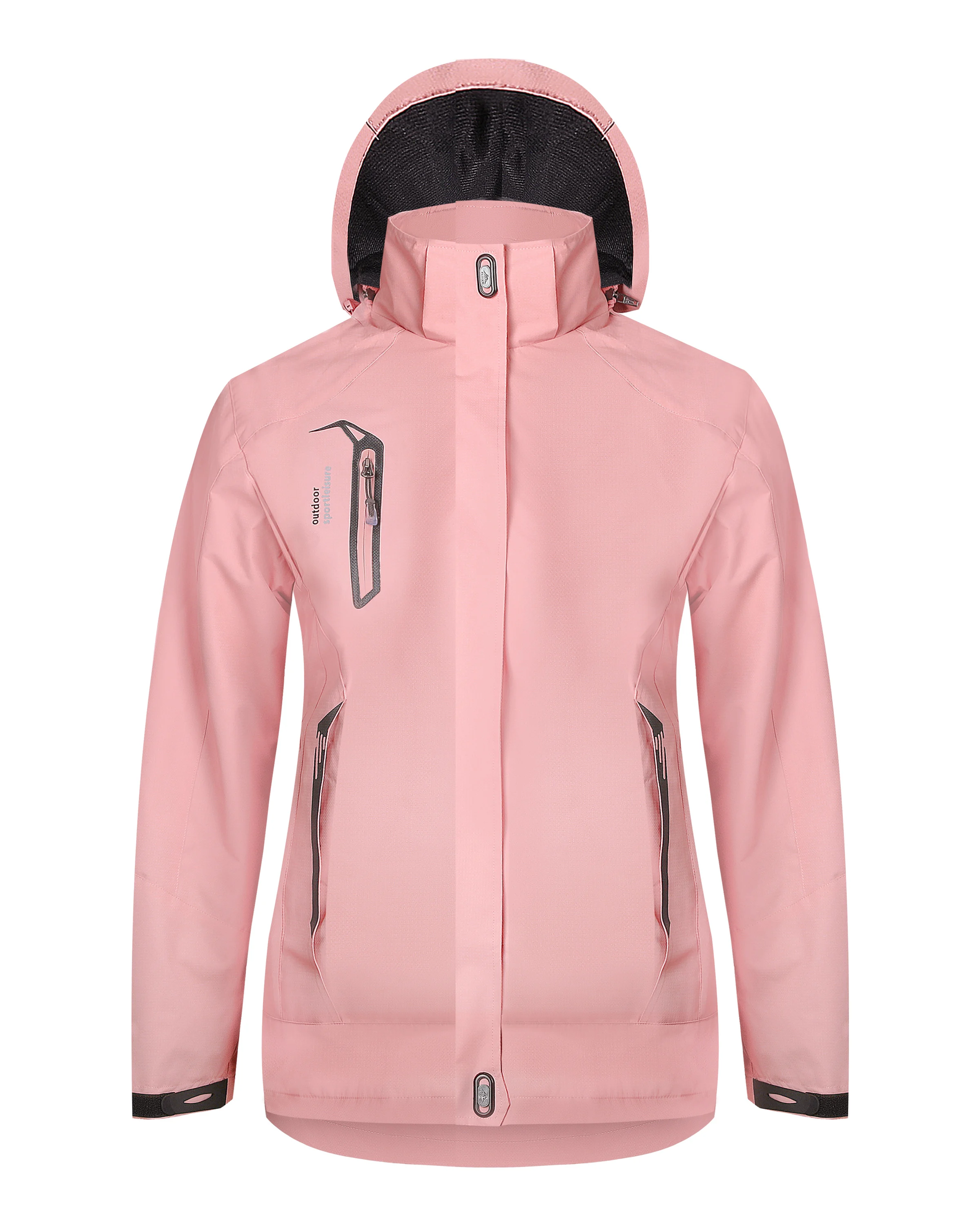 Parka de invierno cortavientos para mujer, abrigos de piel gruesos y cálidos a prueba de viento, chaquetas Anorak militares con capucha para hombre, chaquetas de invierno para mujer
