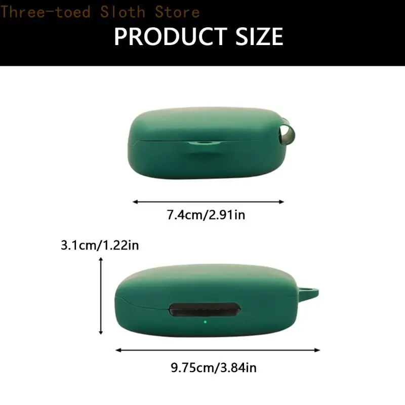 Stoßfeste Shell Cover Sleeve Waschbares Gehäuse Wasserdicht für Technica ATH-AC5TW E74A – Detail 6