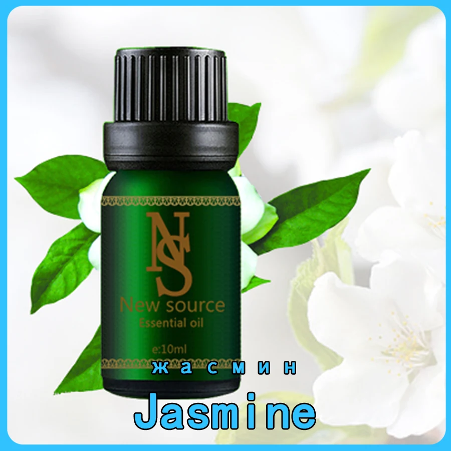 Jasmine Essential oil 10ml Reduce Anxiety Relax Fragrance Essential Oils Air Freshening Oil Pure Essential Oil