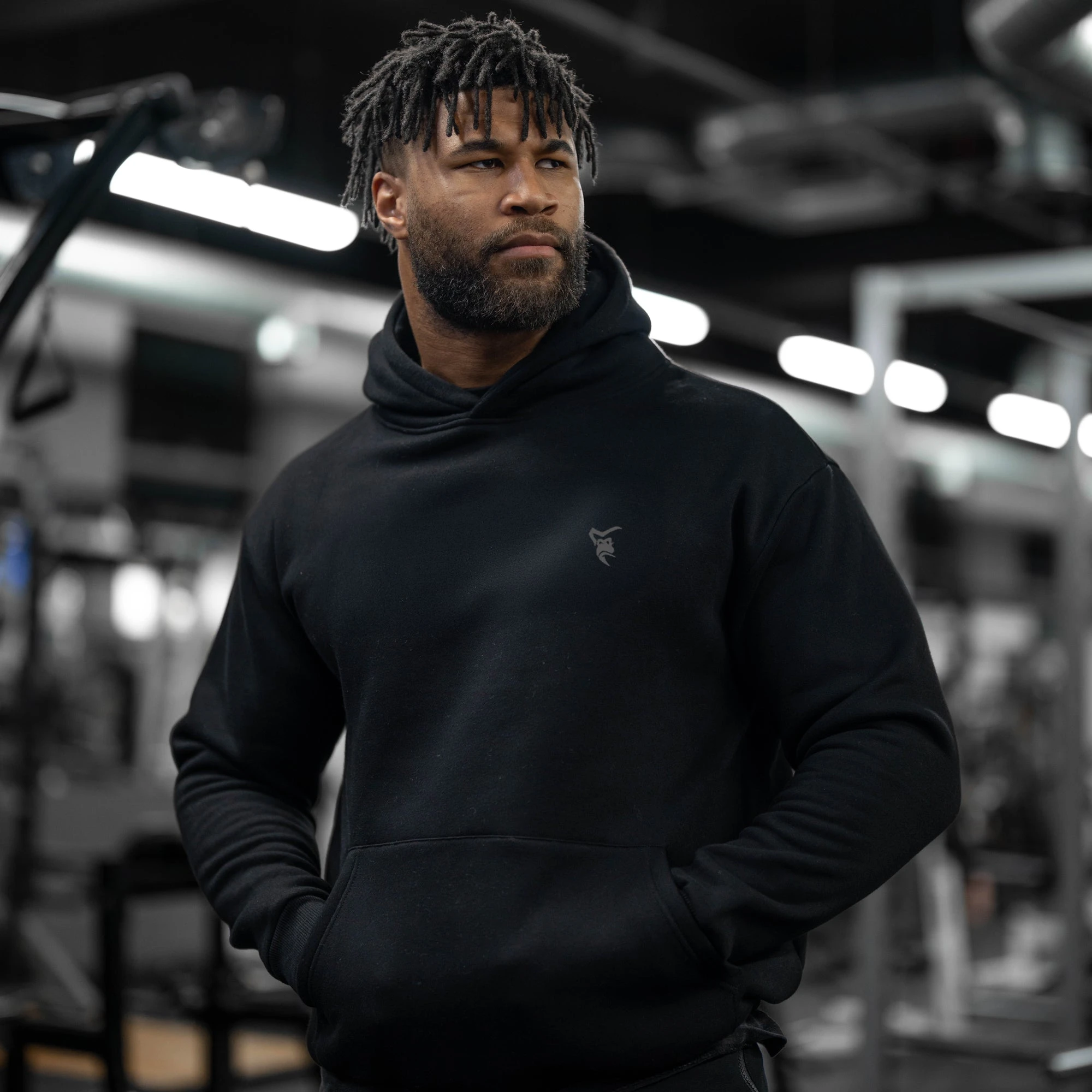 Vital Heavy Weight Oversized Pull Hoodie _ Silverback Gymwear Graphic Printing High-end Luxury Unisex Style