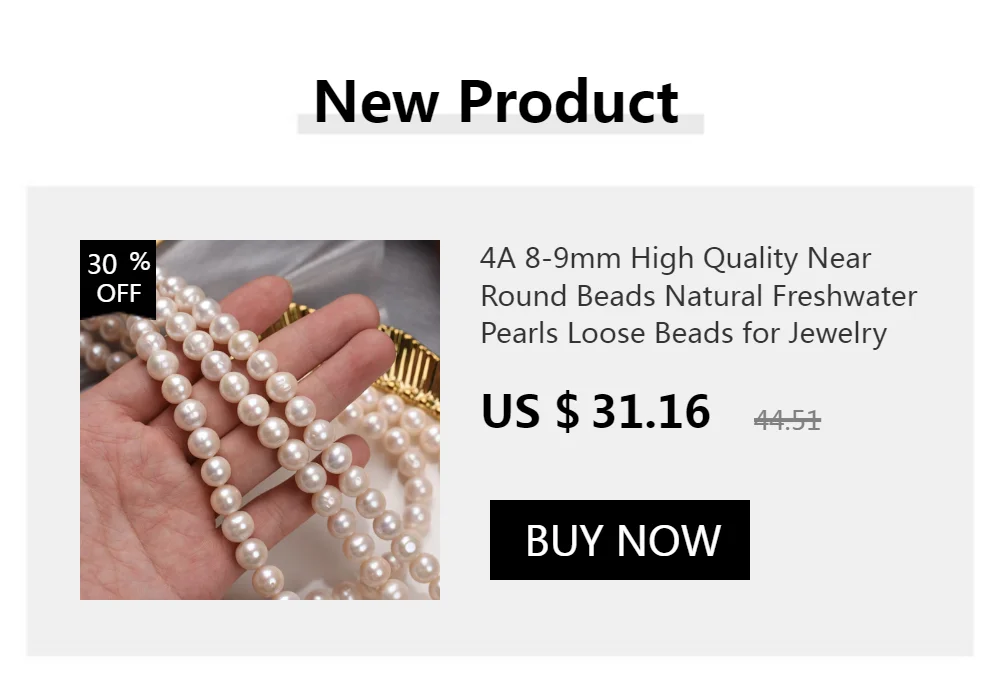 4-5mm High Quality AAA Natural Freshwater Pearl High-gloss Rice-shaped Beads for Jewelry Making DIY Necklace Bracelet Accessory