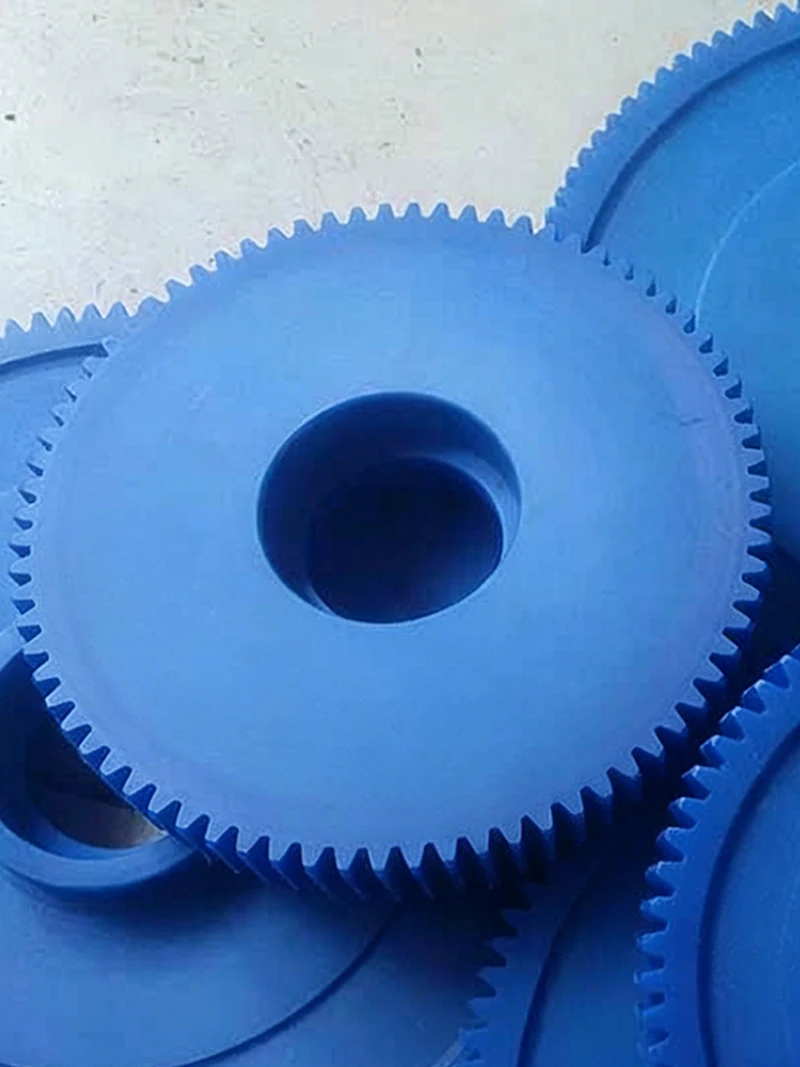 1PCS 3Mod 12T-60T Blue Nylon Spur Gear 12 13 14 15 16 17 18 19 20 21 22 23 24 25-60 Teeth Plastic Flat Cylindrical Drive Gears