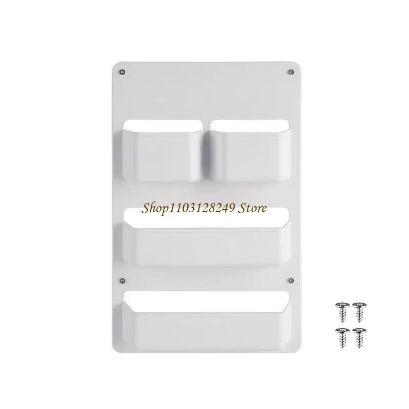 

N5KD Storage for Campers Caravans Door Storage Box Efficient Space Saving Solution PP Construction