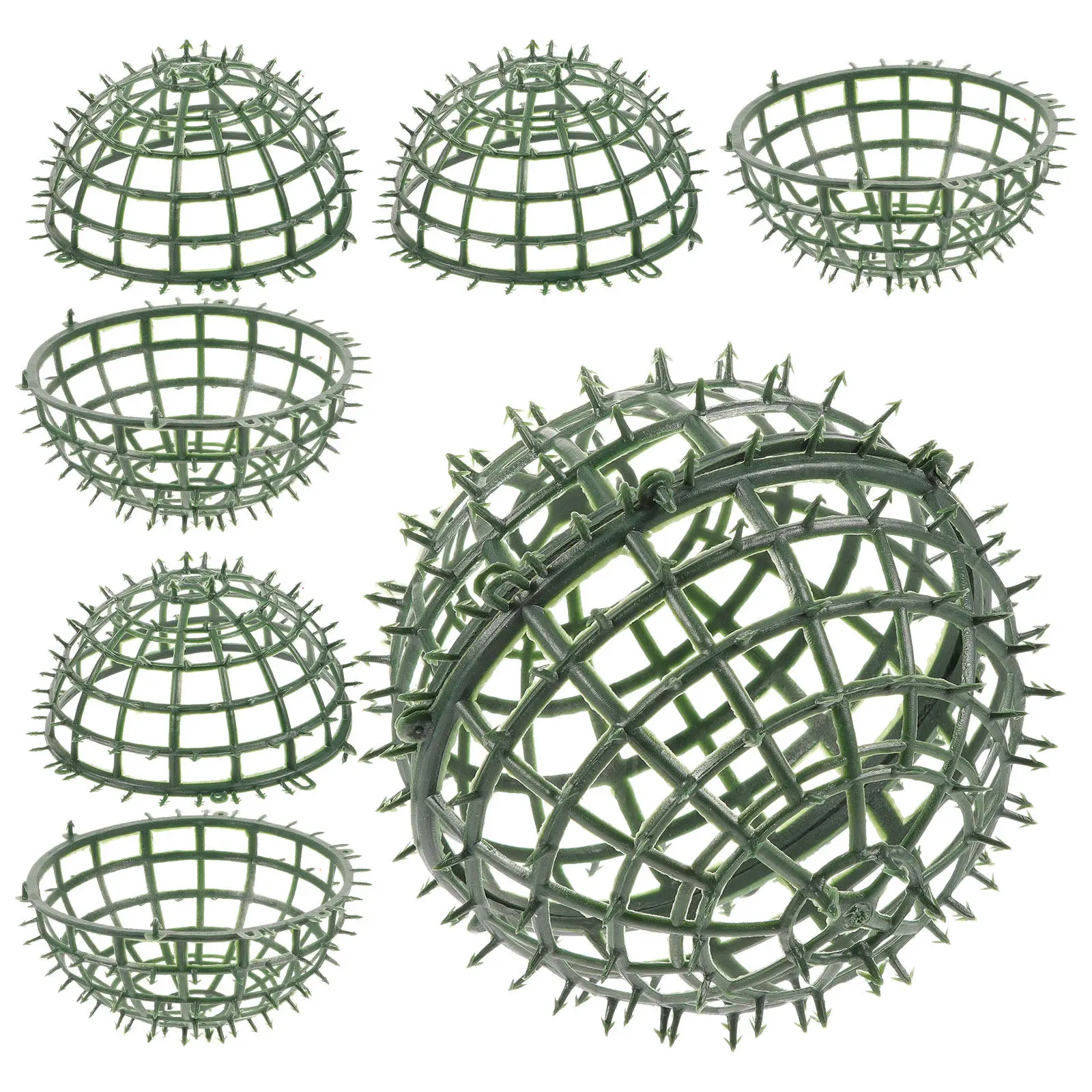 

Набор из 4 шт. подставок для цветочных композиций в форме шара, каркас для топиария, для декора свадеб, садовых вечеринок, опорная клетка для искусственных растений