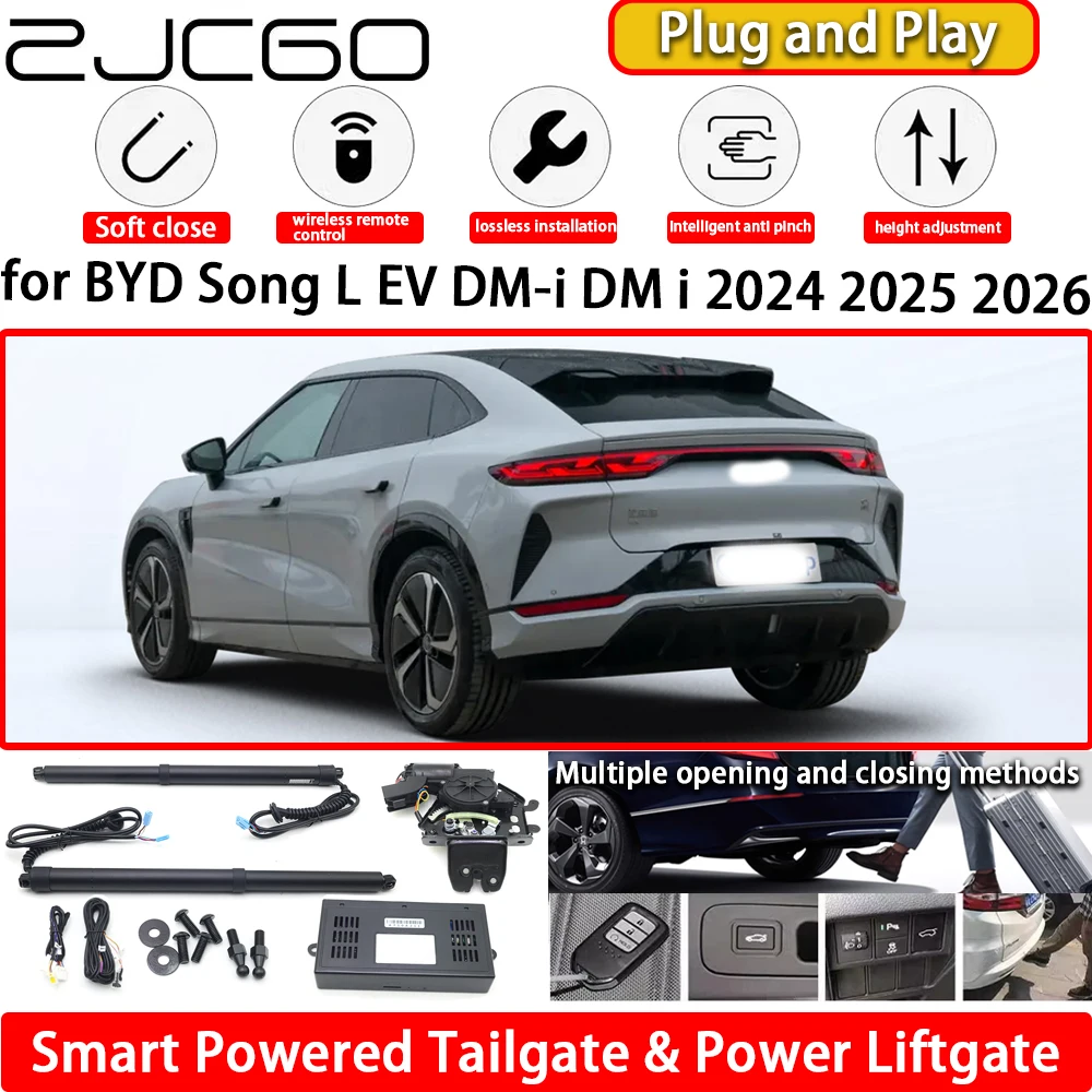 

for BYD Song L EV DM-i DM i 2024 2025 2026 OEM Automatic Electric Powered Tailgate Power Liftgate Tail Gate Lift Kit System