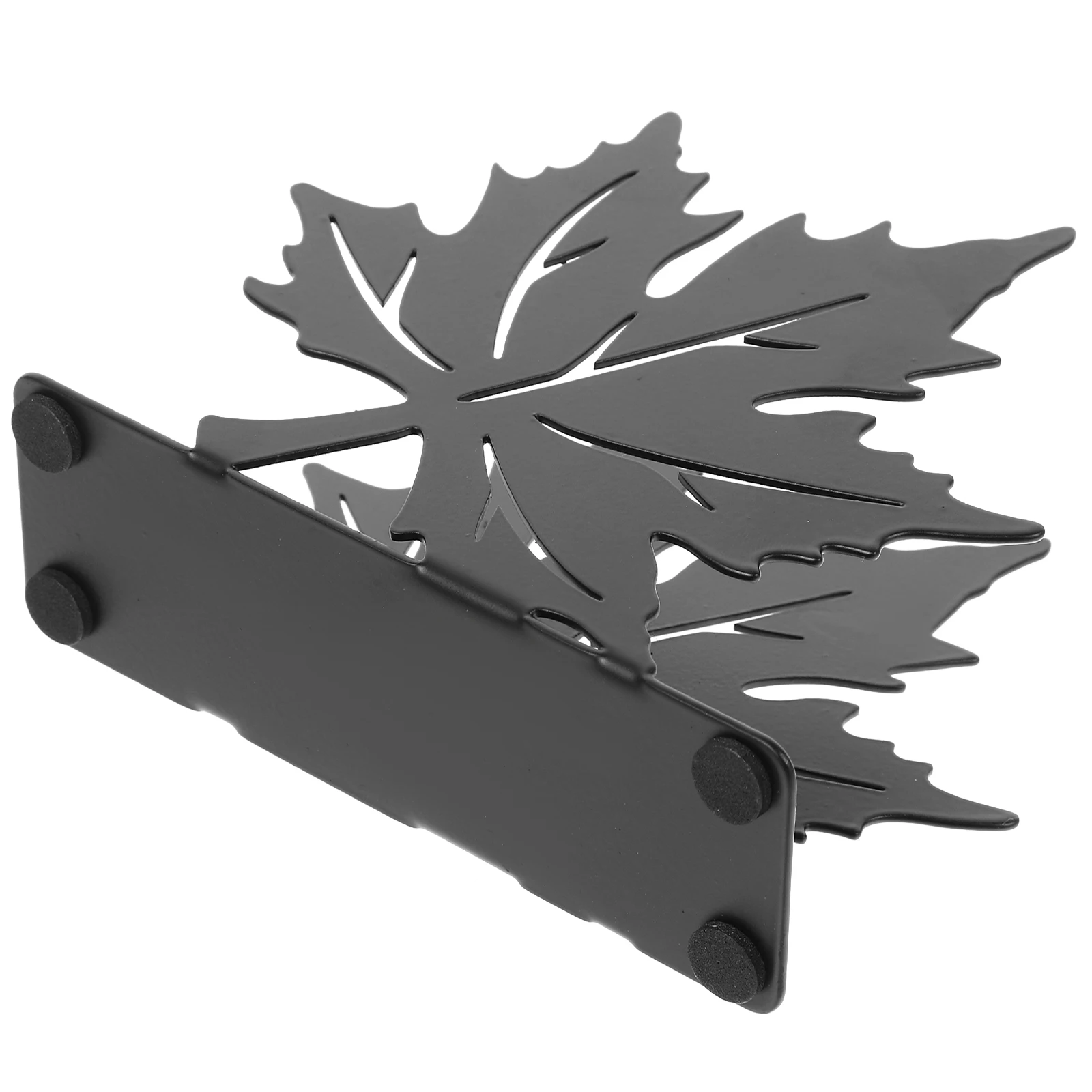 

Iron 2cm Leaf Tissue Dispenser Paper Towel Rack Home Hotel Napkin Paper Napkin Holder Holders Storage