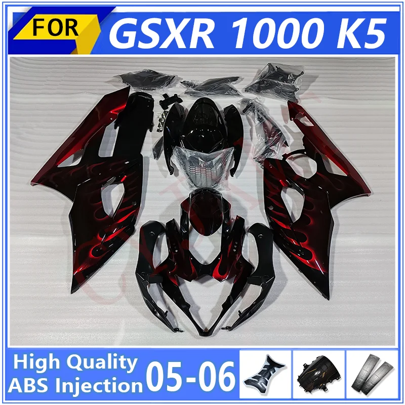 Motorcycles Fairing Kit for Suzuki GSXR GSX 1000 1000R K5 2005 2006 Fairings GSXR1000 GSX1000R 05 06 Bodyframe Bodywork Housing