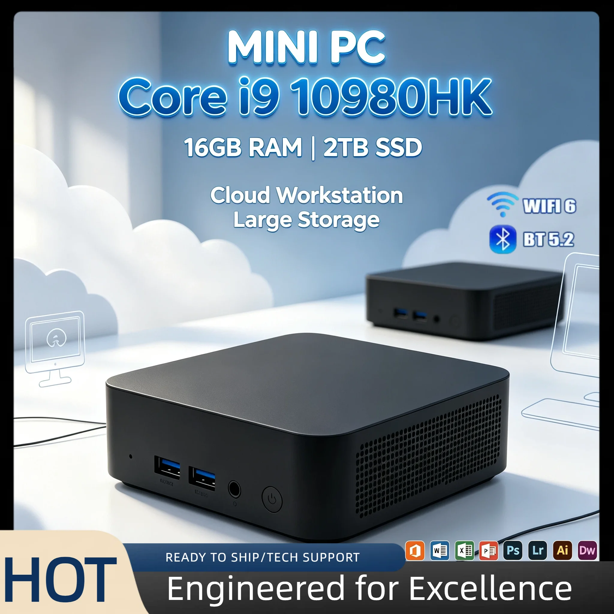 Pc Gaming Xtreme - MINI PC Intel Core i9 10980HK