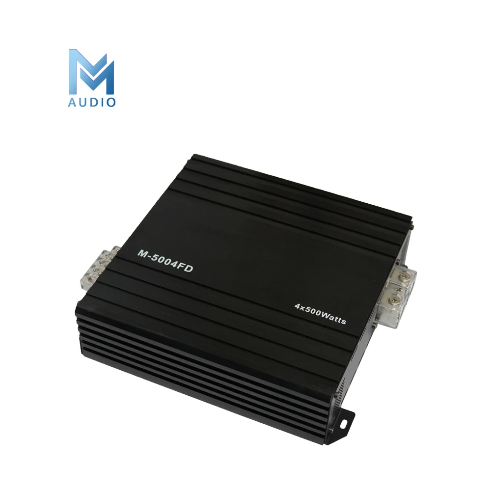 New Product Mini Class D Full Range 500 Watt 2 Layers PCB Car Amplifier Compact Car Audio Amplifier Receivers Amplifiers