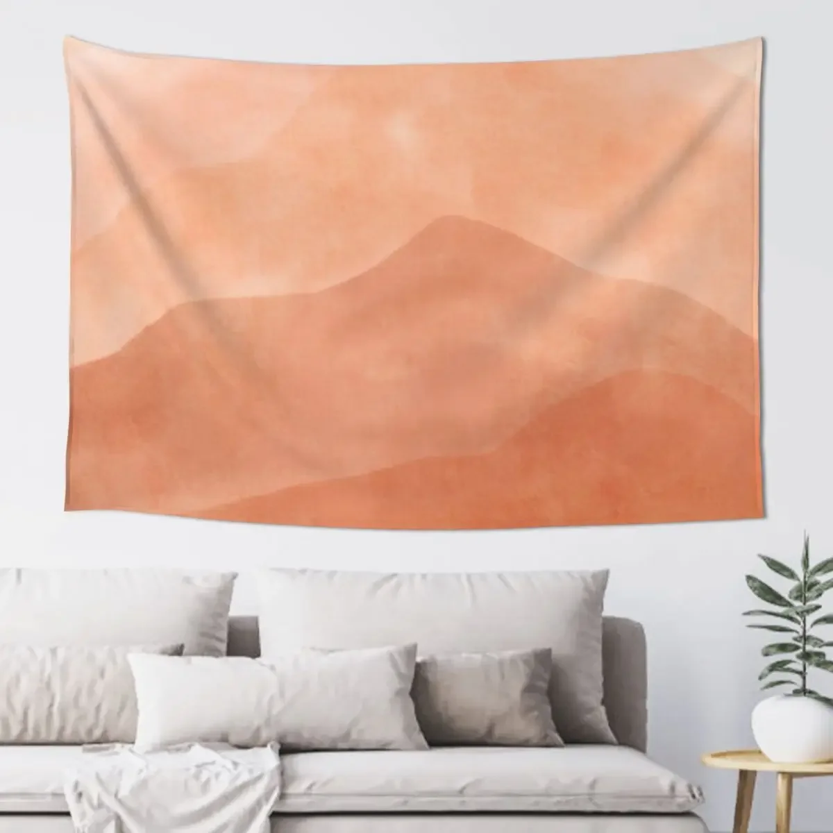

Watercolor mountain landscape Tapestry Wall Hanging Bedrooms Decor Tapestry