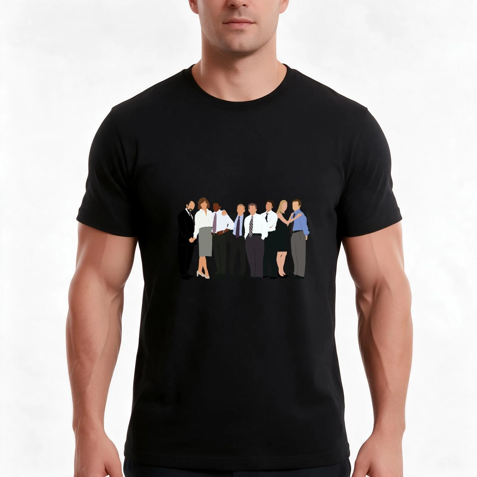 the bartlet white house~ the west wing T-Shirt Summer Casual Cotton Tee Oversized Streetwear Tops Vintage Graphic Print