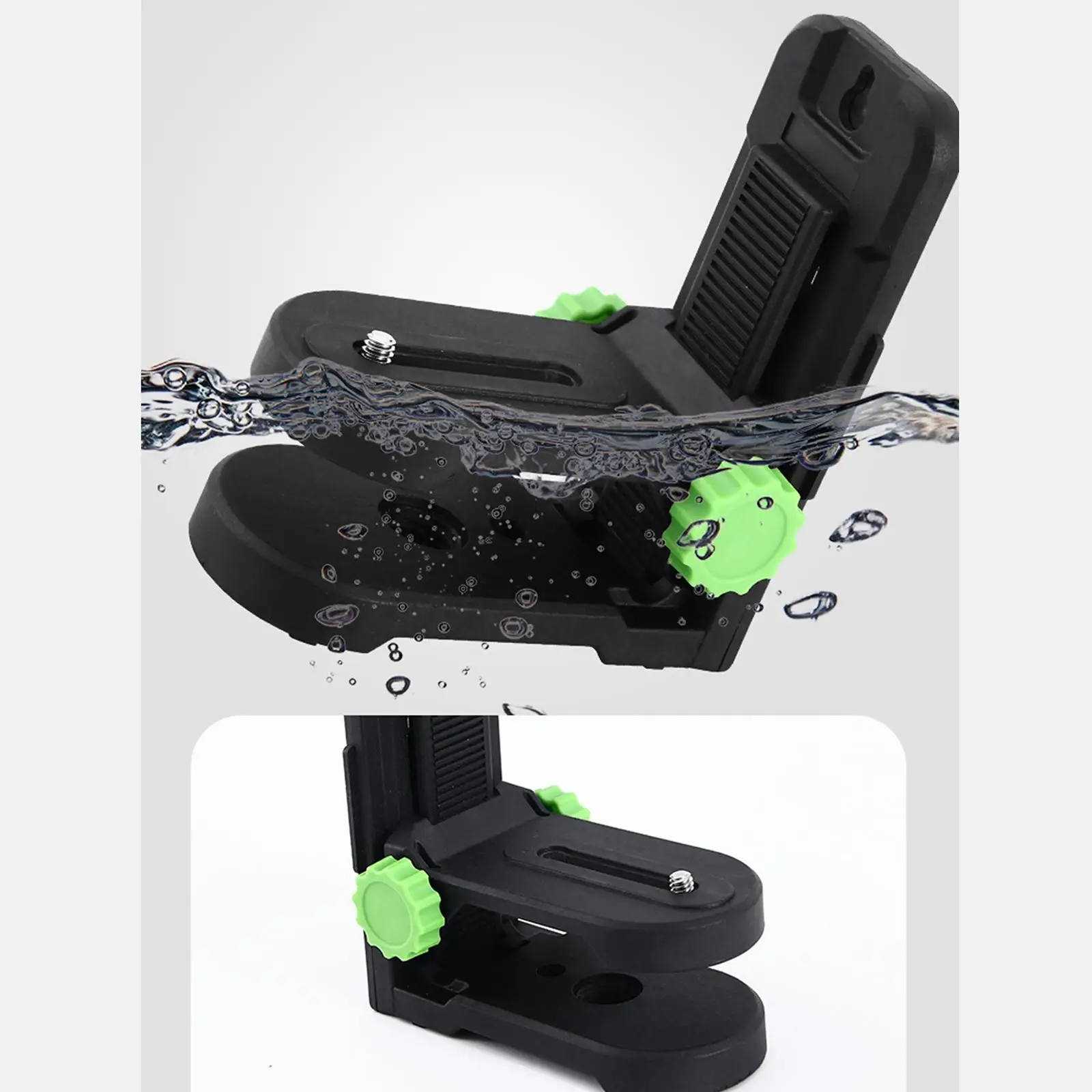 

Level Bracket Adjustable Wall Mounted Holder Magnetic Base for Home Renovation Ceiling and Wall Installation