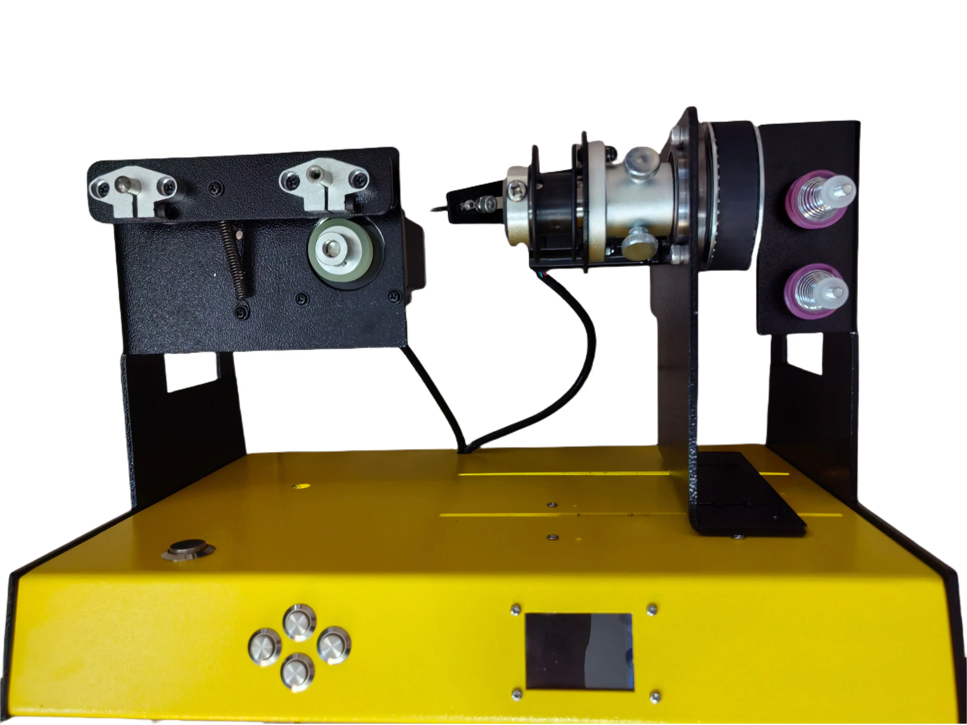 Infinite length winding machine, silk winding machine, musical string winding machine