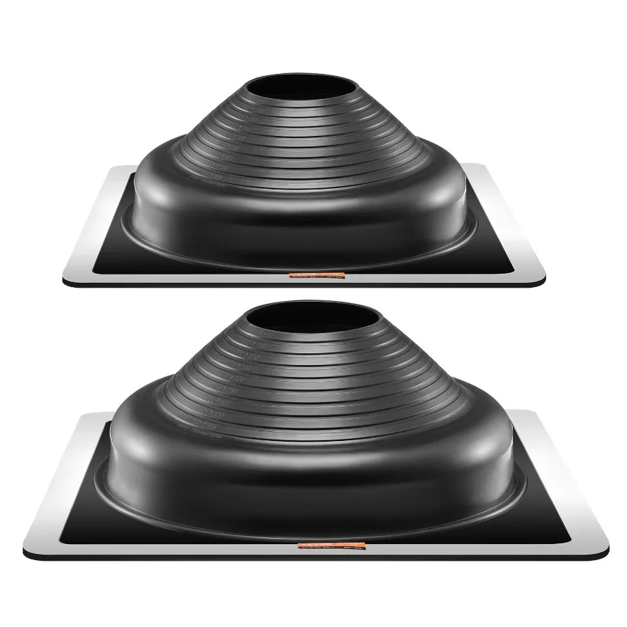 

2 Pcs Metal Roof Pipe Flashing Boots Fit 63 4 14 Pipe High Temp Black EDPM