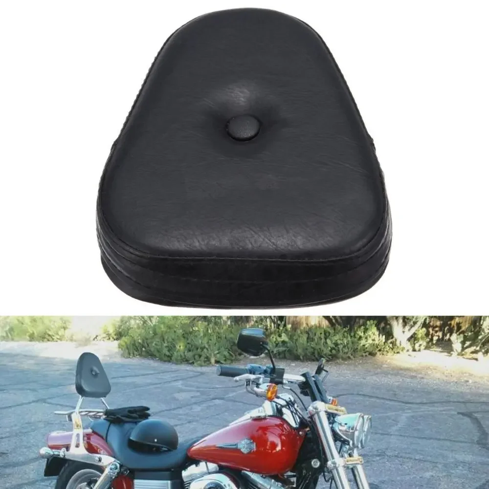 Motorcycle Universal Passenger Seat Rear Pillion Back Pad Backrest Pad Sissy Bar Cushion For Harley Sportster For Honda Yamaha