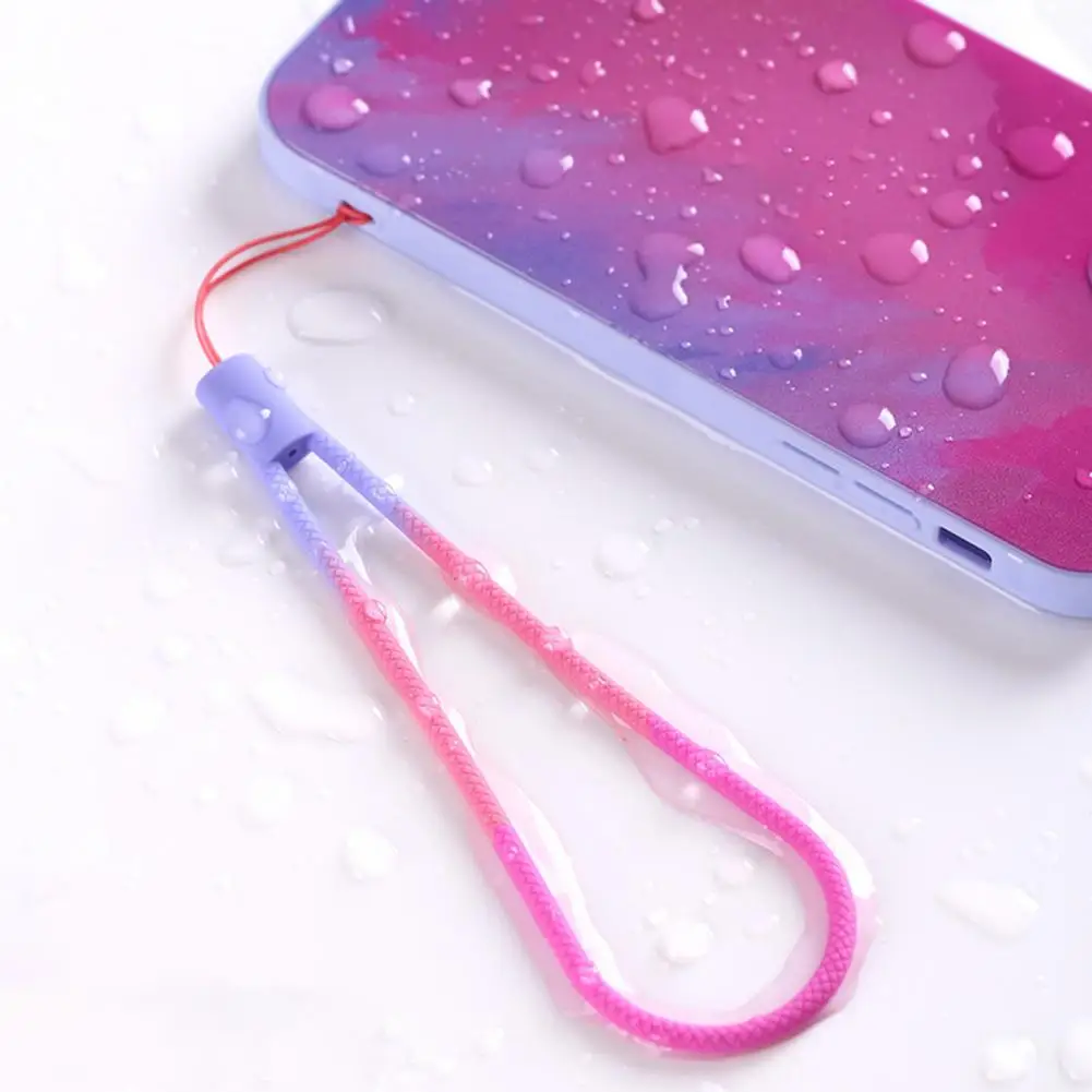 Cellphone String  High-quality Water Botttle Poratble Hand String  Liquid Silicone Smartphone Strap