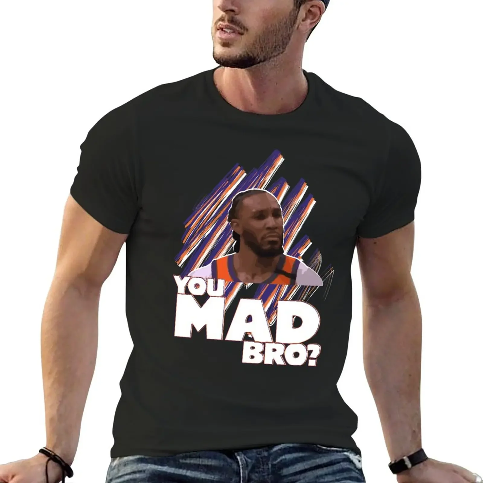 Jae Crowder: You Mad Bro? T-Shirt tees sports fan t-shirts Anime t-shirt mens t shirts