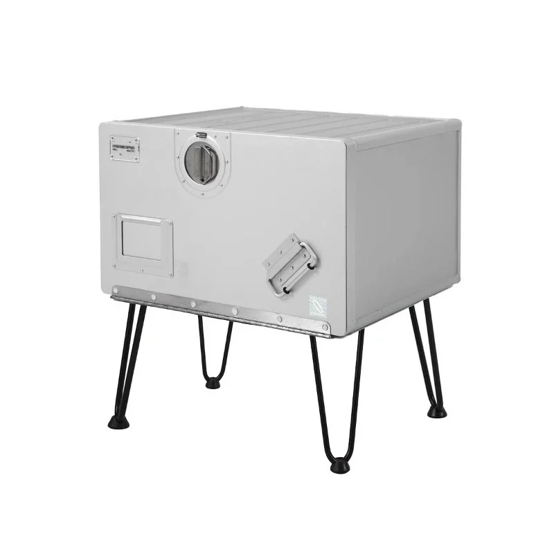 

bedside table, industrial wind narrow clip edge, drawer, metal storage box, cabinet, bedroom bedside table