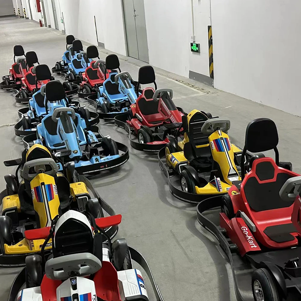 

K9S Double Brake Drift Kids Go Cart Racing OEM Electric Indoor Crazy Go Karts Racing Go Kart for Adults