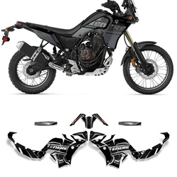 2022 - 2024 For Yamaha TENERE 700 World Raid Motorbikes Fuel Tank Pad Stickers Tankpad Scratch Decals Protector