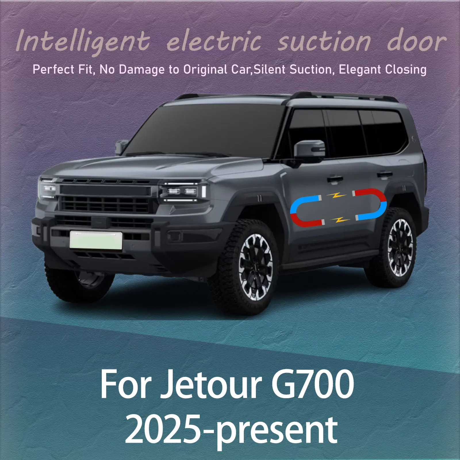 

Electric Soft Close Door Kit For Jetour G700 2025-Now Auto Silent Anti-Slam Suction Door System Automatic Quiet Closing Latch
