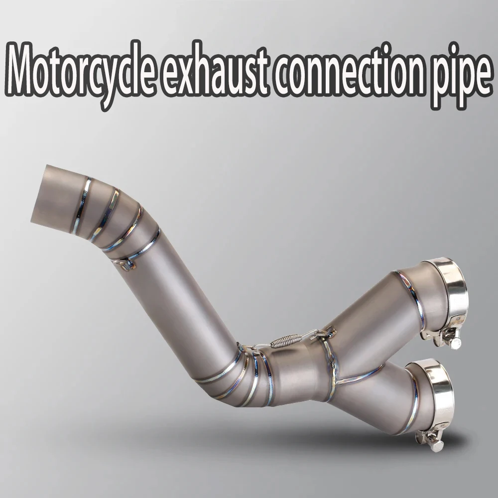 For BMW S1000RR 2010-2014 s1000r 2014-2016 Motorcycle Mid section Connection Pipe Escape Connection Muffler Titanium Alloy