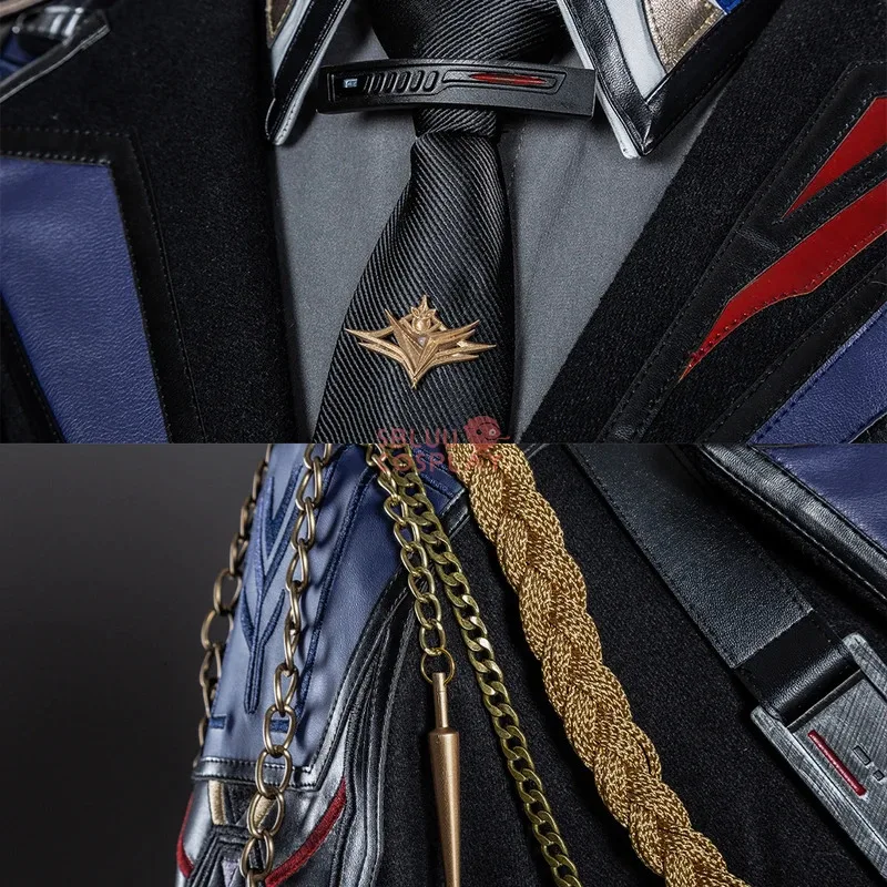 Zizi 2025 SBluuCosplay Caleb Cosplay SR-Calidad Farspace Coronel amor y espacio profundo disfraz fiesta de Halloween traje gorra