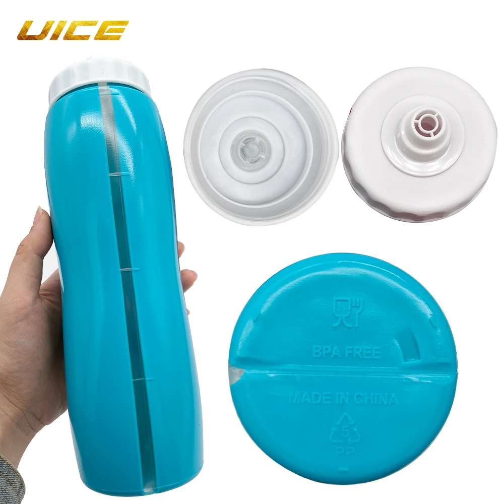 UICE Eishockey-Wasserflasche Hockey-Ausrüstung BPA-frei 750/950/1000ml Sportflasche für Hockey, Lacrosse, Fußball Zubehör – Detail 14