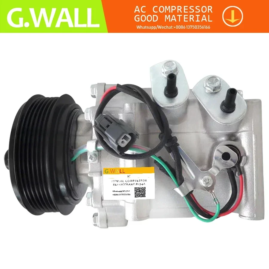 Car New Auto AC Compressor For Honda FR-V BE 1.7 2004 -2009 38810-RJH-006 38810RJH006 105mm 4PK