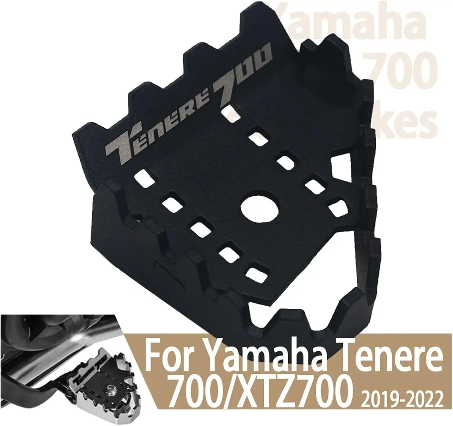 Motorcyclex Modify Accessories Brake Lever Extension Tenere For Yamaha TENERE 700 Tenere700 XTZ 700 T700 2019-UP