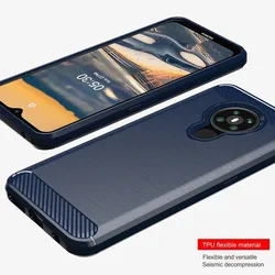 For Nokia 5.3 nokia5.3 Soft Phone Cover Luxury Silicone Protective Case for nokia 5.3 Shockproof Matte Back Cases Coque Fundas