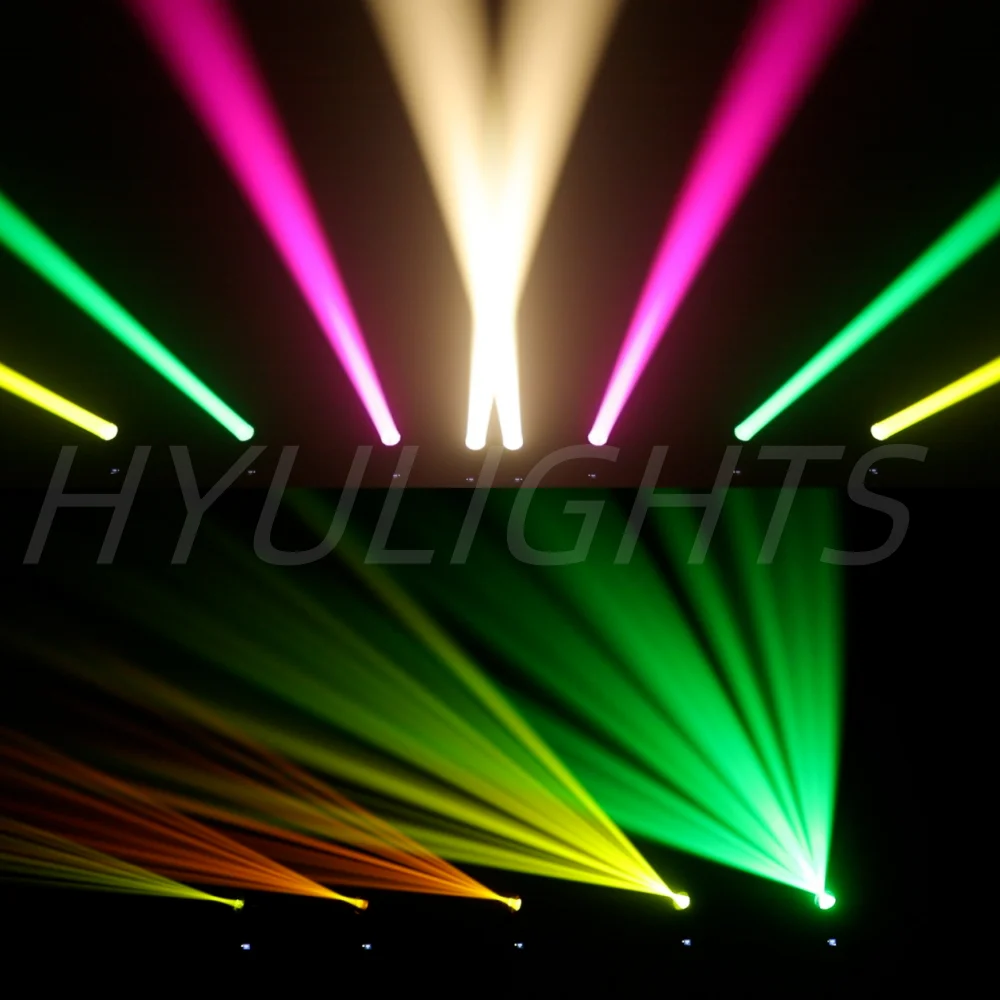 LED 180W Moving Head Light mit Beam-, Spot- und Zoom-Funktion, 24 rotierenden Prismen, 14 Gobos, 11-Farben- und 7-Farben-Rad, 6-Discharge-Linse für DJ-Bühnenbeleuchtung – Detail 11