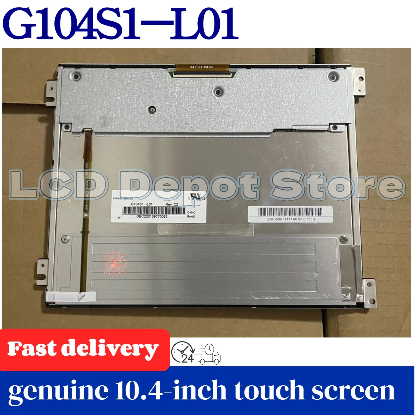 

G104S1-L01 оригинальный новый 10,4-дюймовый ЖК-дисплей, 100% протестирован, быстрая доставка