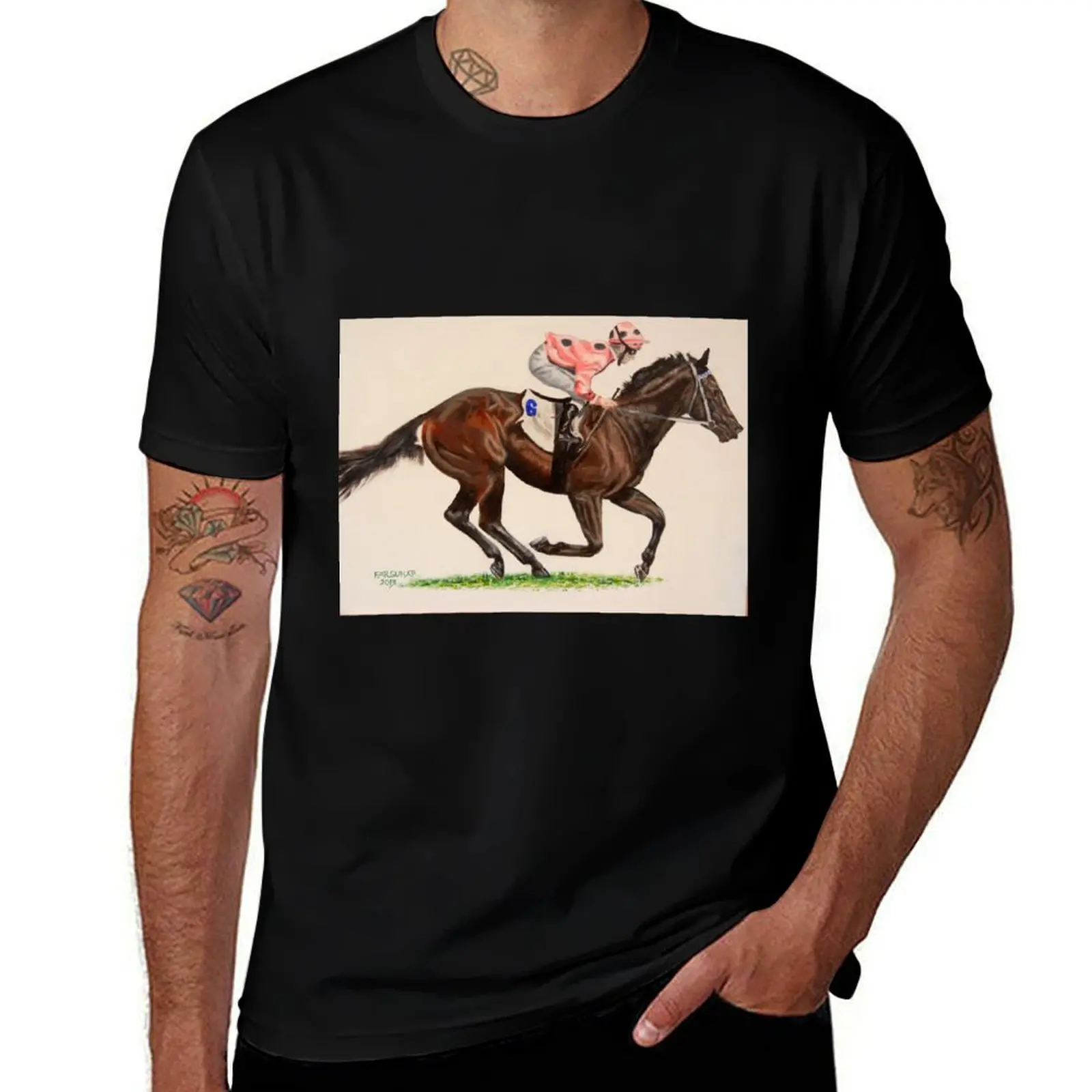 

Black Caviar T-Shirt graphic t shirt vintage Luxury man baggy shirts shirts men graphic