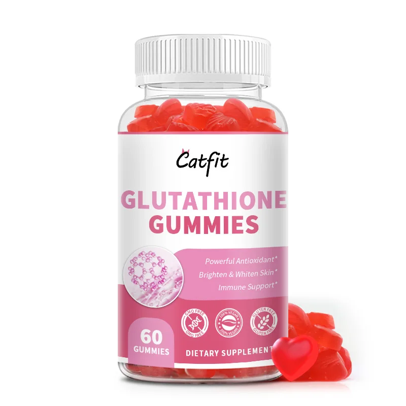 

Glutathione Collagen Gummies Whitening Gummies Brighten Skin Glow Vitamin Gummies Beauty Supplements Original Gummy 60Pcs/Bottle