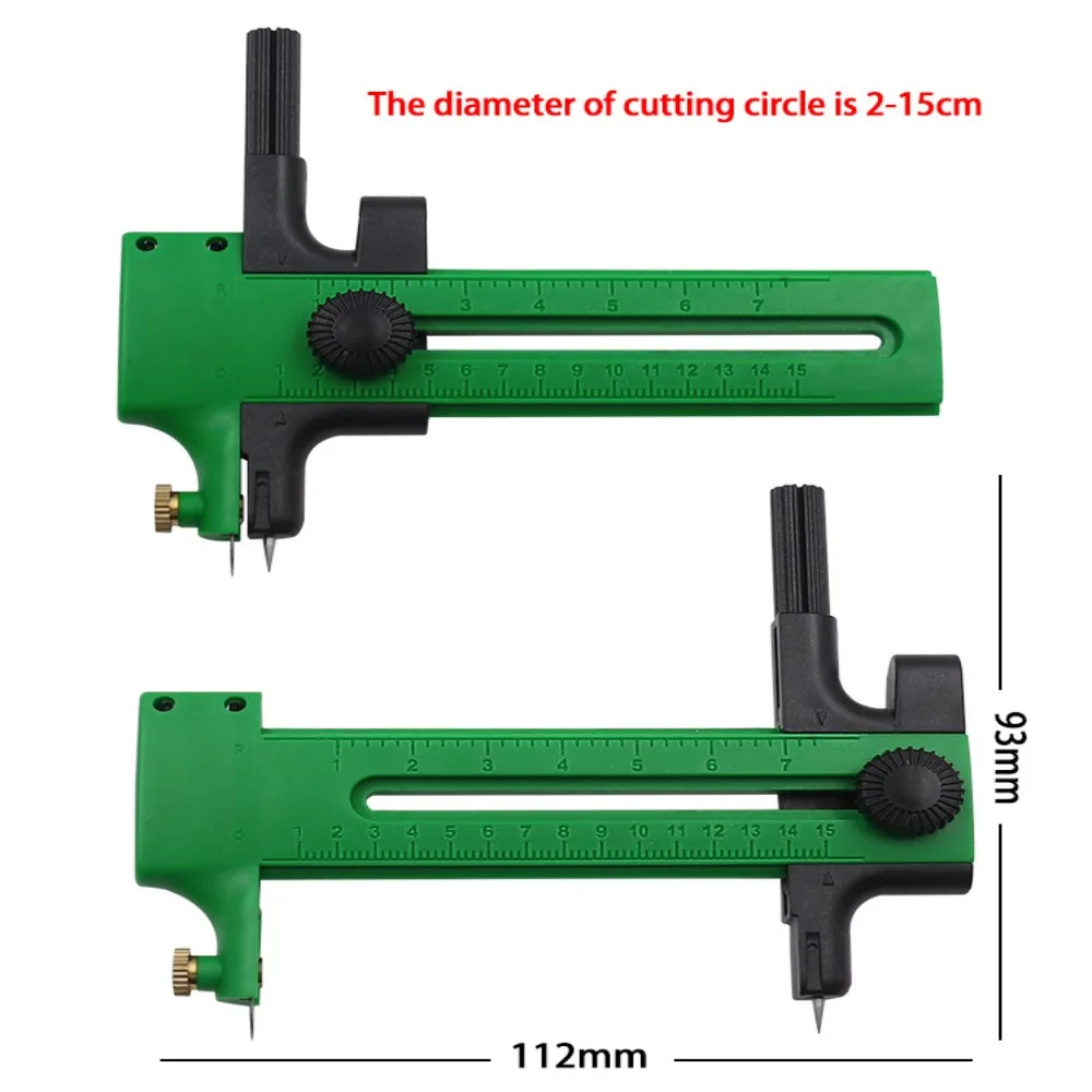 Decoration Die Cutter Machine Students Scrapbooking Circular Cutting Tool Circular Cutter Paper Trimmer Compass Circle Cutter