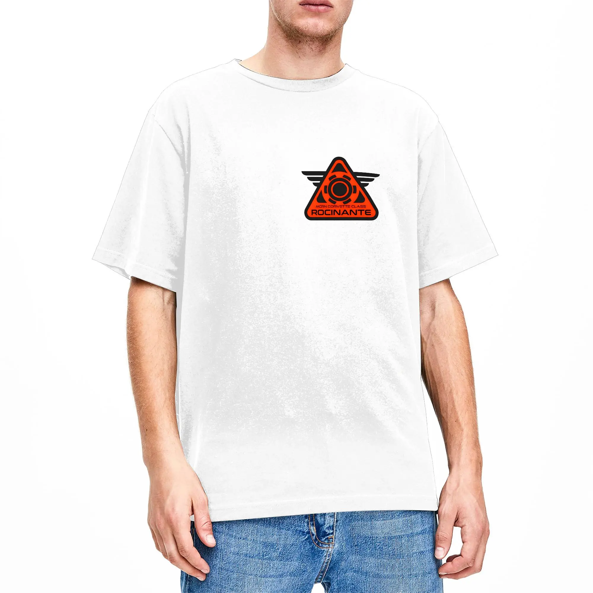 The Expanse Rocinante T-Shirt Men  Vintage T-Shirts Summer Crewneck Harajuku Tees Hot Sale Oversized Clothing