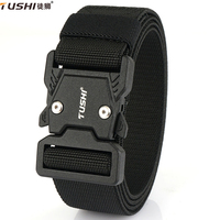 TUSHI 2025 Elastic Belt for Men Aluminum Alloy Quick Release Buckle Unisex Hiking Belt Military Tactical Belt Stretch Girdle