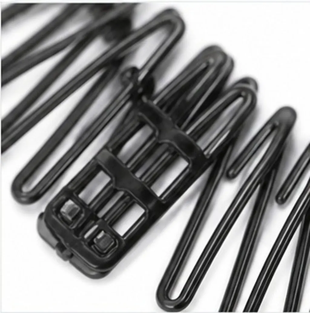 24Pcs Stretch Hair Comb Headband Smooth Teeth Design Reduce Breakage Secure Hold Professional Styling Headband for Women Daily