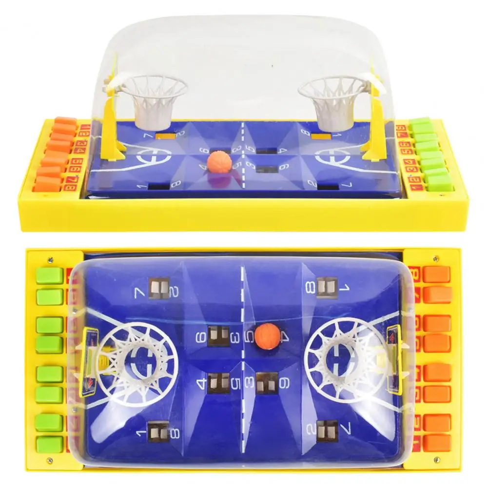 Desktop Basketball Game Basketball Board Game for 2 Players Educational Finger Push Toy Mini Indoor Basketball Shoot Hoop Game