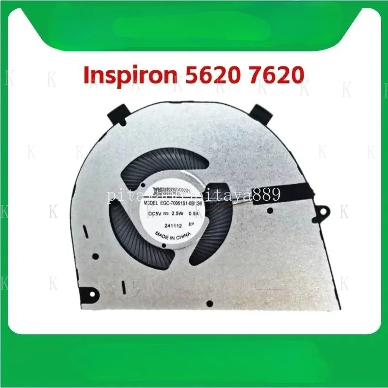 C FOR For DELL Dell Vostro Inspiron 16-5620 5625 7620 2-in-1 Cooling Fan 0T8R2T