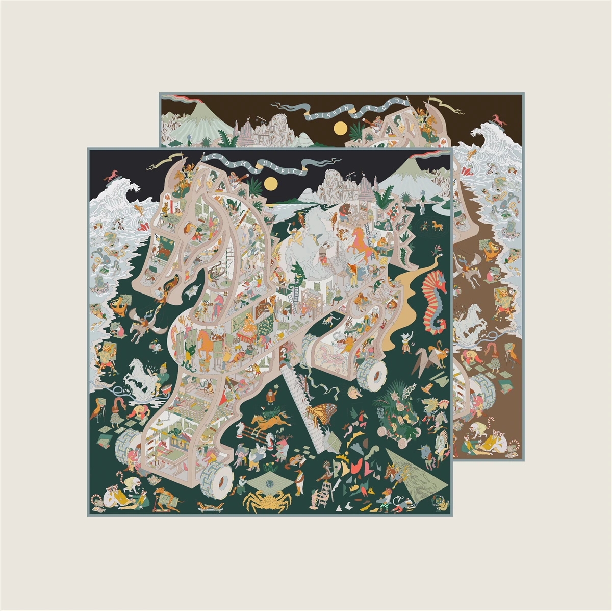 

Double Face Silk Cashmere Scarf 110CM Luxury Rollerd Shawls Women Winter Square Bandanas Mother Christmas Gift