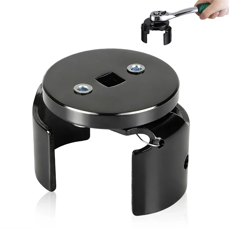 

Oil Filter Removal Tool Adjustable 70-98mm Universal 3/8 Drive for Car Truck Easy Change and Service