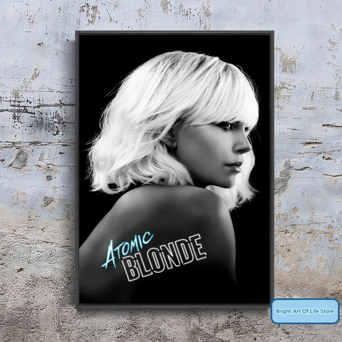 الذرية شقراء الفيلم المشارك غطاء صورة قماش طباعة جدار ديكور فني للمنزل (غير المؤطرة)